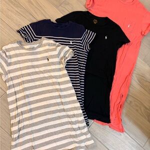Polo Ralph Lauren Shirt Dresses  - Navy, Gray, Black, Coral
